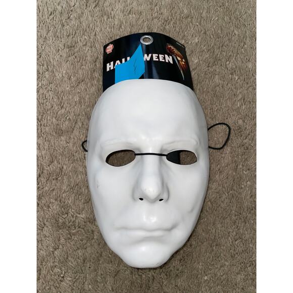 HALLOWEEN II MICHAEL MYERS VACUFORM MASK HALLOWEEN COSTUME NEW FLAWS - Picture 1 of 5